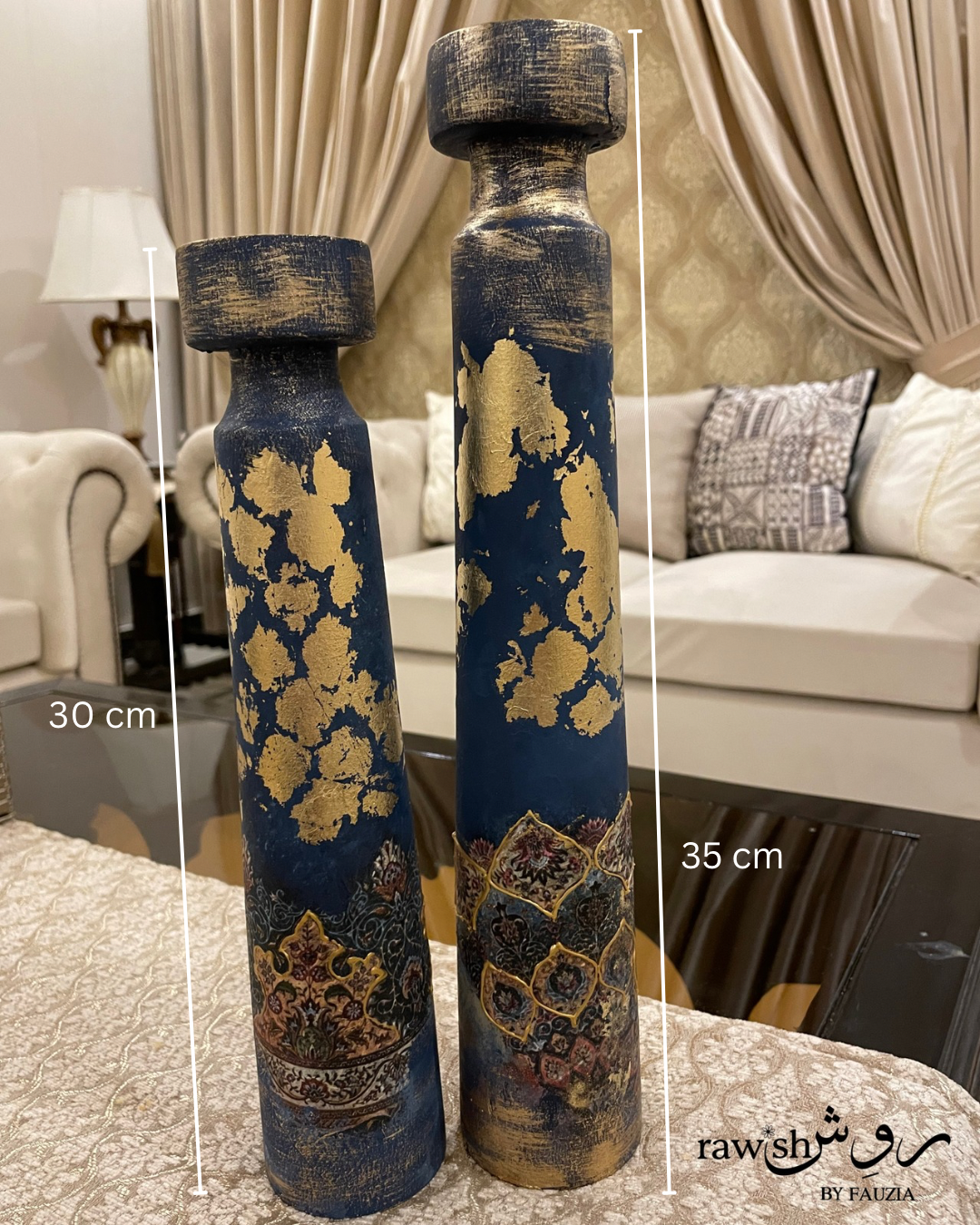 Candle Stand Pair