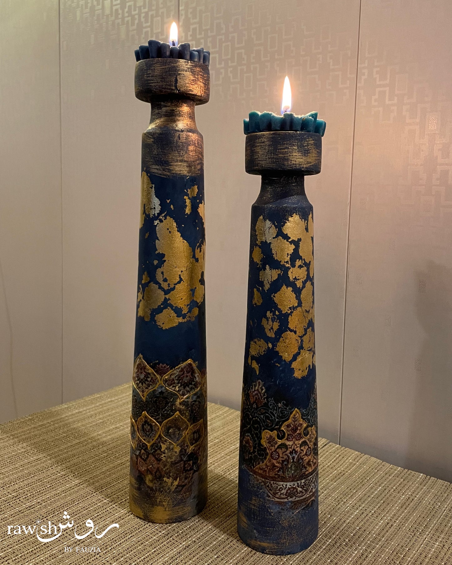 Candle Stand Pair