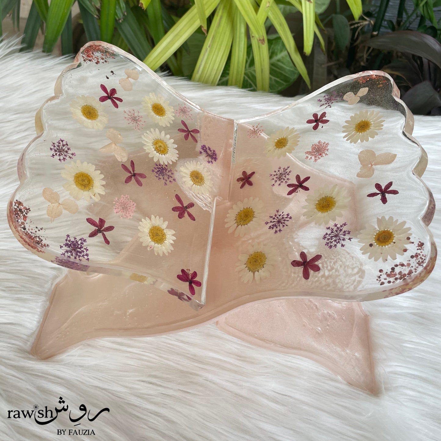 Floral Quran Stand