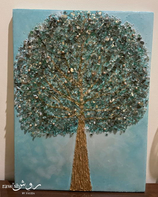 The Fortune Tree Resin Wall Hanging