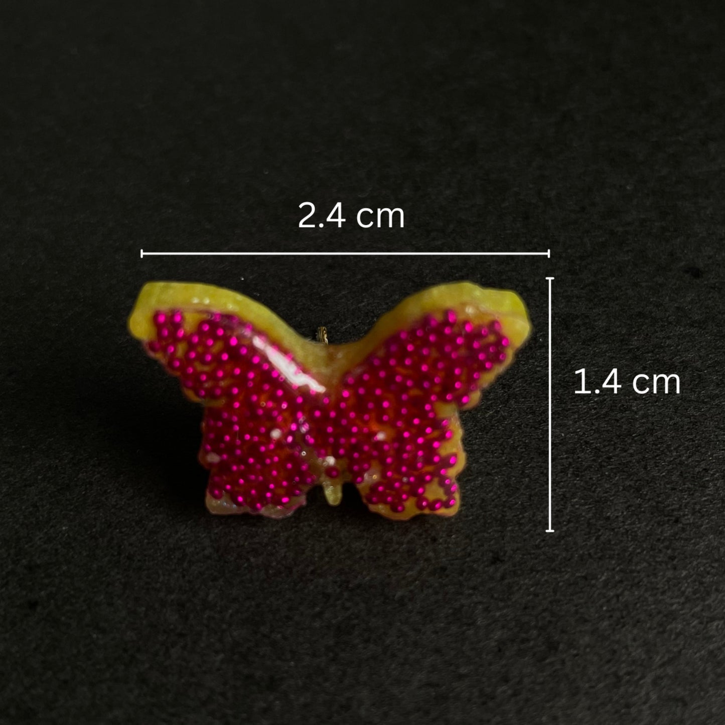 Funky butterfly studs
