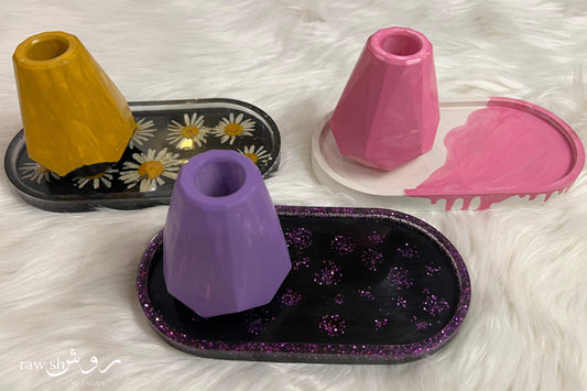 DEAL: Resin Trinket Tray & Vase
