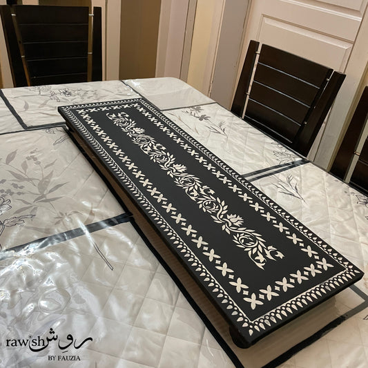 Black and White Table Riser